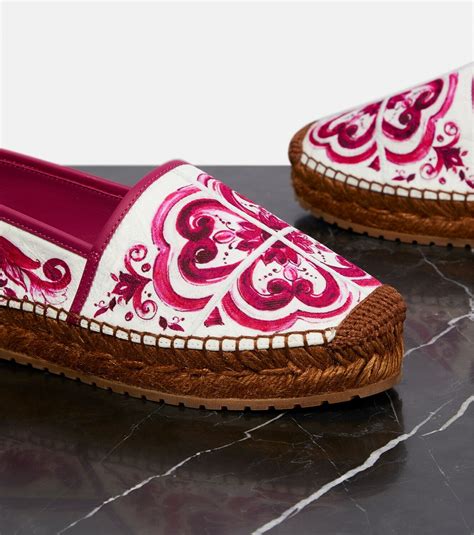 Dolce & Gabbana brocade espadrilles